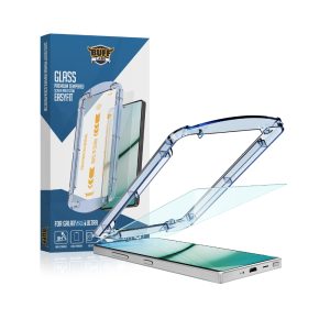 Buff Samsung Galaxy S24 Ultra 5D Glass EasyFit Şeffaf Cam Ekran Koruyucu