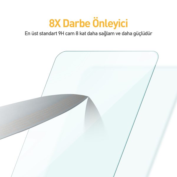 Buff Samsung Galaxy S24 Ultra 5D Glass EasyFit Şeffaf Cam Ekran Koruyucu - Görsel 5