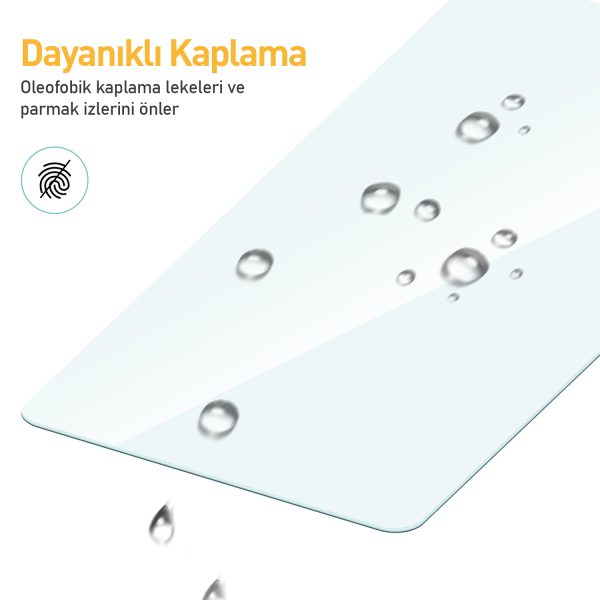 Buff Samsung Galaxy S24 Ultra 5D Glass EasyFit Şeffaf Cam Ekran Koruyucu - Görsel 6
