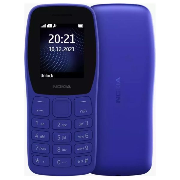 Nokia 105 Classic Tuşlu Telefon Koyu Mavi - Görsel 3