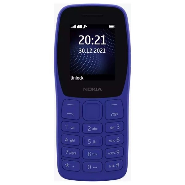 Nokia 105 Classic Tuşlu Telefon Koyu Mavi