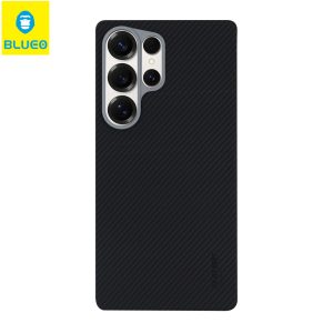 BLUEO B Air Aramid Fiber Folding Samsung S25 Ultra Darbe Emici Karbon Fiber ince Slim Kılıf