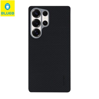 BLUEO Air Aramid Fiber Folding Samsung S25 Ultra Karbon Fiber Slim Kılıf
