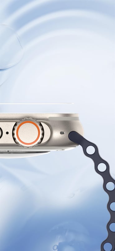 Blueo Watch Ultra 49MM Uyumlu Sapphire & Titanium Alaşım Cam Ekran Koruyucu - Görsel 3