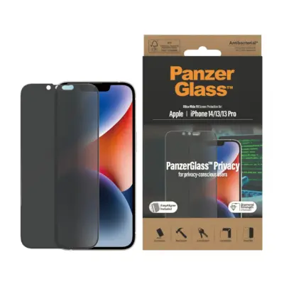 PanzerGlass iPhone 14 UWF Cam Ekran Koruyucu - Hayalet
