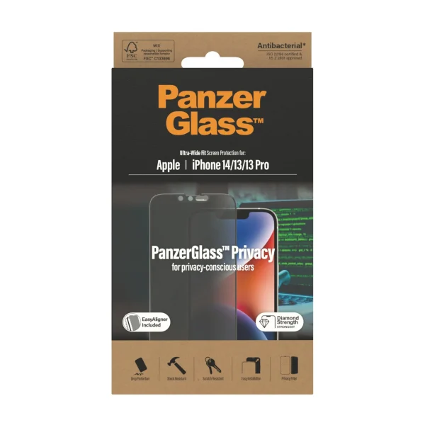 PanzerGlass iPhone 13 Pro UWF Hayalet Cam Ekran Koruyucu - Görsel 7