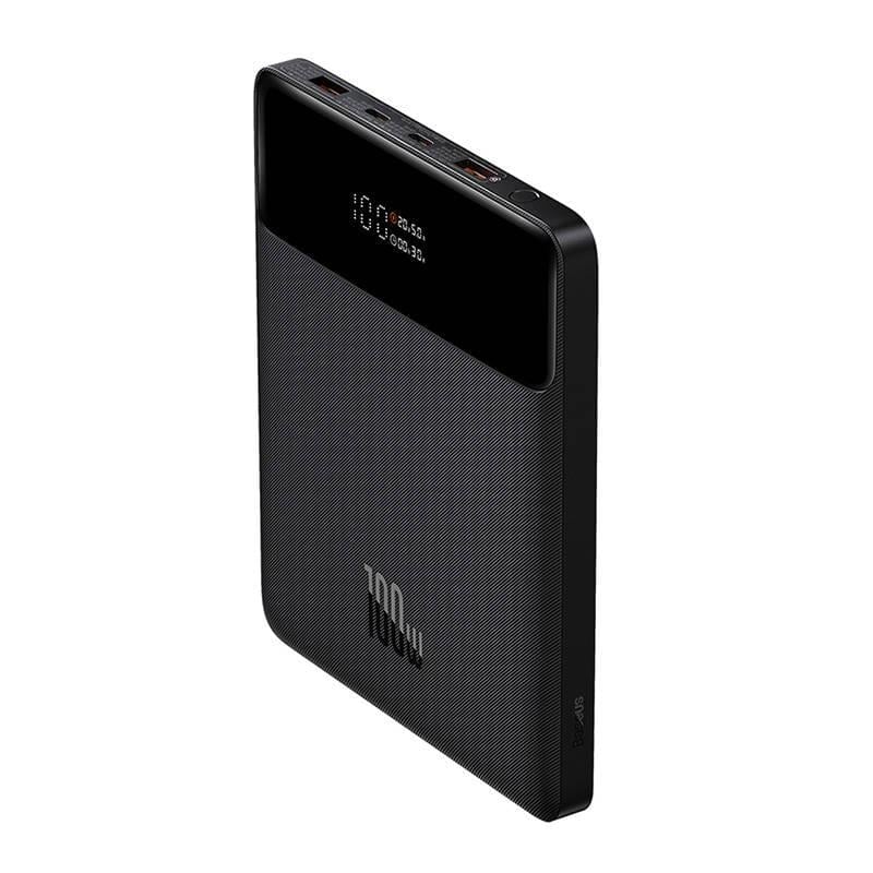 Baseus Blade 100W 20.000 mAh PD Dijital Ekranlı Hızlı Sarj Powerbank Siyah - Görsel 2