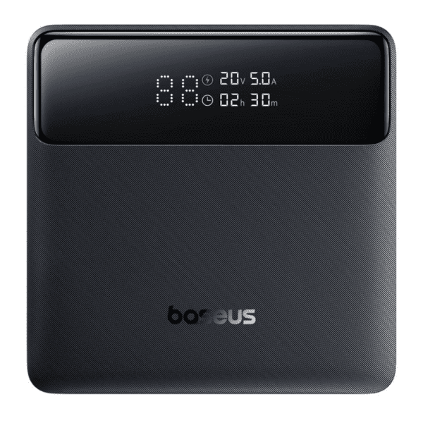 Baseus Blade 100W 20.000 mAh PD Dijital Ekranlı Hızlı Sarj Powerbank Siyah