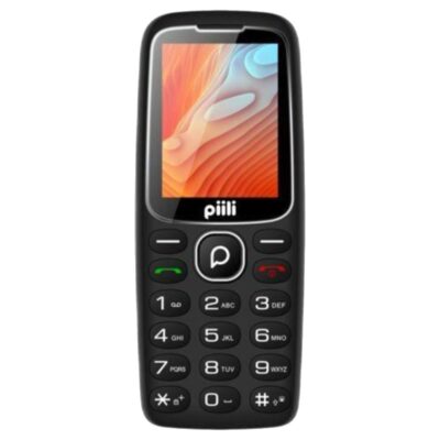 Piili P10 Tuşlu Cep Telefonu - Siyah