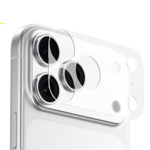 Blueo iPhone 17 Pro Max Uyumlu İnvisible Shock-Resistant Lens Modülü Koruma Filmi