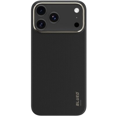 Blueo Air Aramid Fiber iPhone 17 Pro Max MagSafe Kılıf - Siyah