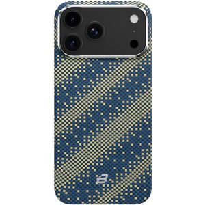 Blueo Gilded Tactile Wowen iPhone 17 Pro Max Galaxy Aramid Fiber Magsafe Kılıf Yeşil