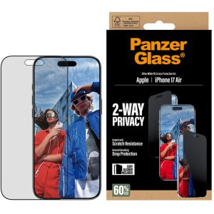 PanzerGlass iPhone 17 Air UWF Hayalet Cam Ekran Koruyucu (Hizalama Aparatlı)