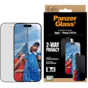 PanzerGlass iPhone 17 UWF Hayalet Cam Ekran Koruyucu (Hizalama Aparatlı)