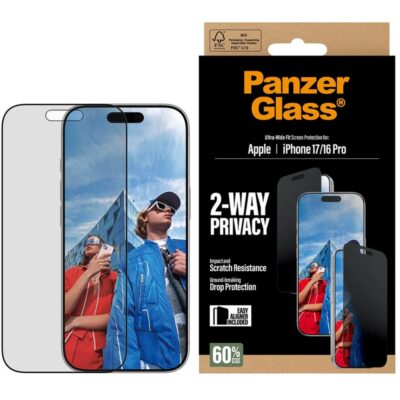 PanzerGlass iPhone 17 UWF Cam Ekran Koruyucu - Hayalet