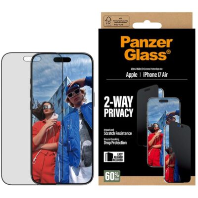 PanzerGlass iPhone 17 Pro UWF Cam Ekran Koruyucu - Hayalet