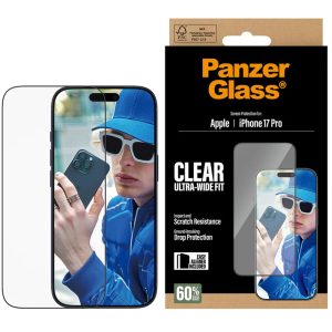 PanzerGlass iPhone 17 Pro UWF Şeffaf Cam Ekran Koruyucu (Hizalama Aparatlı)