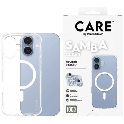 Panzerglass CARE iPhone 17 Fashionable Case Samba Magsafe Kılıf - Şeffaf