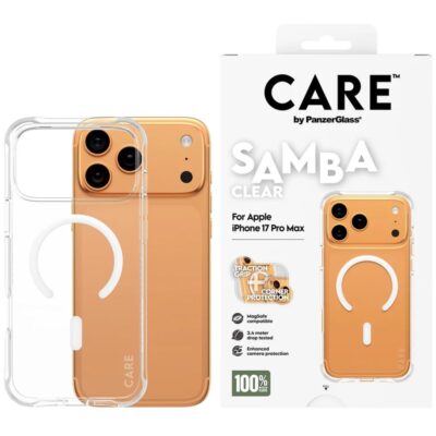 Panzerglass CARE iPhone 17 Pro Max Fashionable Case Samba Magsafe Kılıf - Şeffaf