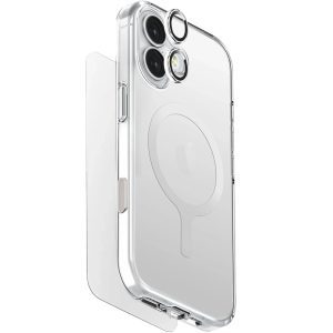 Uniq Apple iPhone 17 Air Clearvue Magsafe 3in1 Set Kılıf Şeffaf