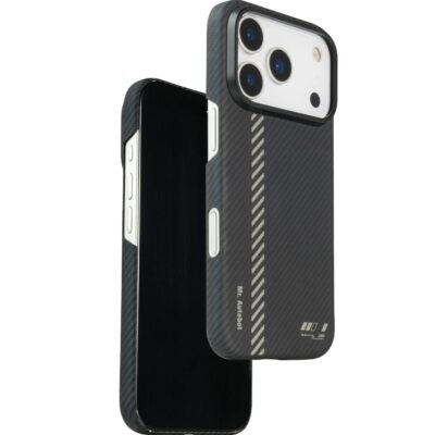 URR iPhone 17 Pro Max Pure Kevlar Magsafe Kılıf - Gri