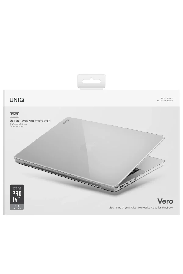 Uniq Macbook Air 15 (2024) Vero Macbook Kapak - Şeffaf - Görsel 6