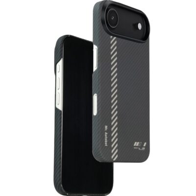 URR iPhone 17 Air Pure Kevlar Magsafe Kılıf - Gri