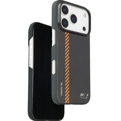 URR iPhone 17 Pro Pure Kevlar Magsafe Kılıf - Turuncu