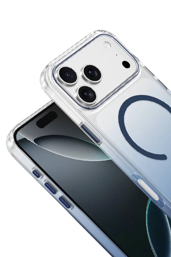 Keephone Apple iPhone 17 Pro Max Aurora Pro Magsafe Kılıf Lacivert - Görsel 2
