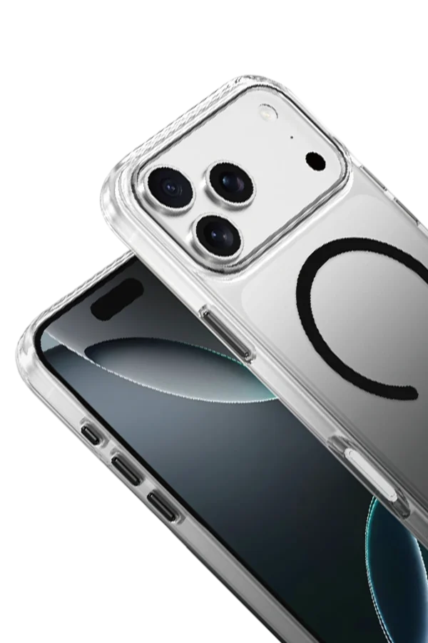 Keephone Apple iPhone 17 Pro Max Aurora Pro Magsafe Kılıf Siyah - Görsel 2