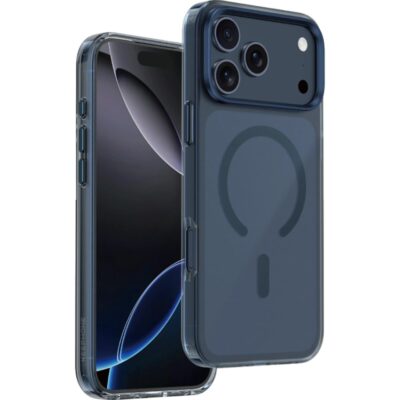 Keephone iPhone 17 Pro Max Dazzle Pro Matte Magsafe Kılıf - Mavi