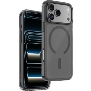 Keephone Apple iPhone 17 Pro Max Dazzle Pro Matte Magsafe Kılıf Siyah