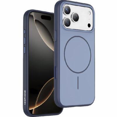 Keephone iPhone 17 Pro Sumee Magsafe Kılıf - Mavi