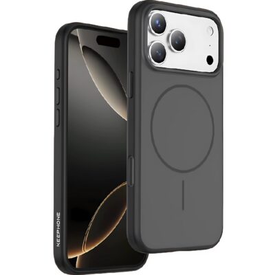 Keephone iPhone 17 Pro Sumee Magsafe Kılıf - Siyah