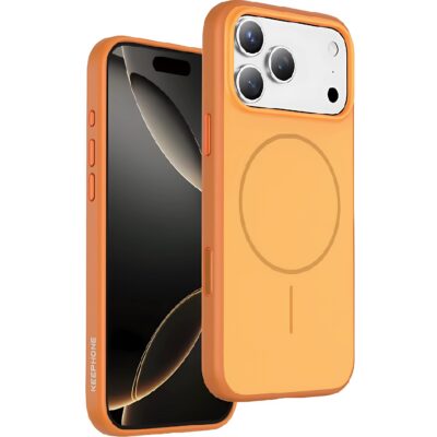 Keephone iPhone 17 Pro Sumee Magsafe Kılıf - Turuncu