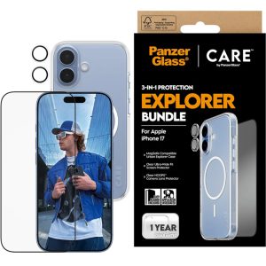 Panzerglass Apple iPhone 17 Urban Explorer 3'ü 1 Arada Şeffaf Paket