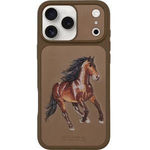 Santa Barbara Polo Racquet Club Apple iPhone 17 Pro Boris Kılıf Kahverengi