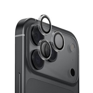 URR Apple iPhone 17 Pro Max PC Clear Şeffaf Lens Koruyucu (Hizalama Aparatlı)