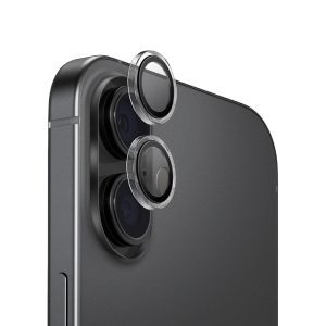 URR Apple iPhone 17 PC Clear Şeffaf Lens Koruyucu (Hizalama Aparatlı)