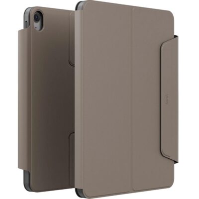 Uniq iPad 2025 10.9 (10.Nesil) Rovus Snapmount 360 Tablet Kılıfı - Gri