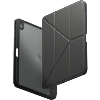 Uniq iPad 2025 10.9 (10.nesil) Moven Standlı Tablet Kılıfı - Gri