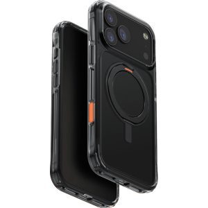 Uniq Apple iPhone 17 Pro Max Swivix Rotating Kickstand Kılıf Siyah