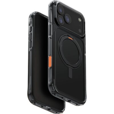Uniq iPhone 17 Pro Max Swivix Rotating Kickstand Kılıf - Siyah