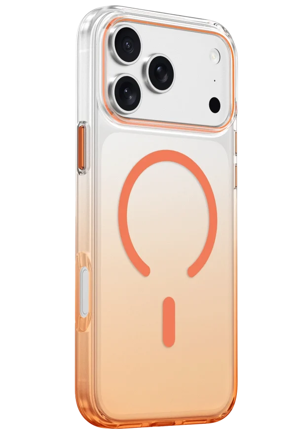 Keephone Apple iPhone 17 Pro Aurora Pro Magsafe Kılıf Turuncu - Görsel 4