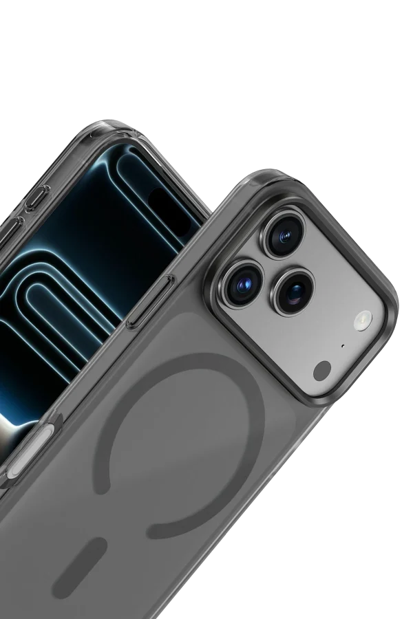 Keephone Apple iPhone 17 Pro Max Dazzle Pro Matte Magsafe Kılıf Siyah - Görsel 3
