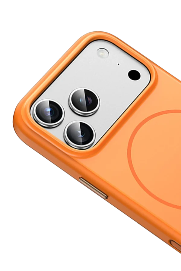 Keephone Apple iPhone 17 Pro Sumee Magsafe Kılıf Turuncu - Görsel 3