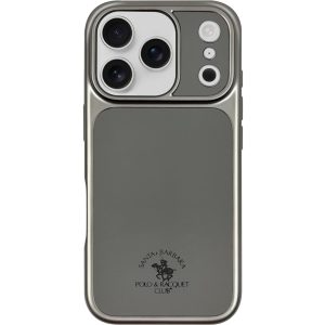 Santa Barbara Polo Club Lucas Apple iPhone 17 Pro Max Kılıf Gümüş