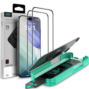 ESR Apple iPhone 17 Pro Max UltraFit Classic 2 Adet Cam Ekran Koruyucu Şeffaf