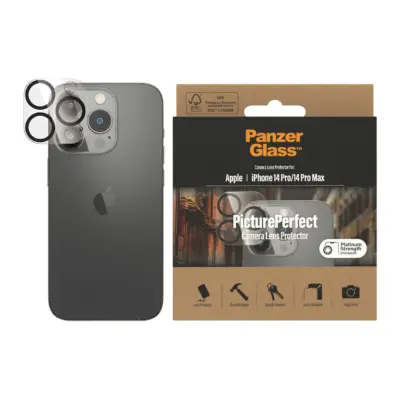 PanzerGlass iPhone 14 Pro Max Picture Perfect Kamera Koruyucu - Şeffaf
