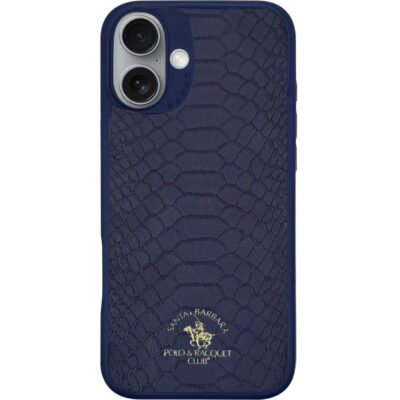 Santa Barbara Polo Racquet Club iPhone 17 Knight Deri Kılıf - Lacivert